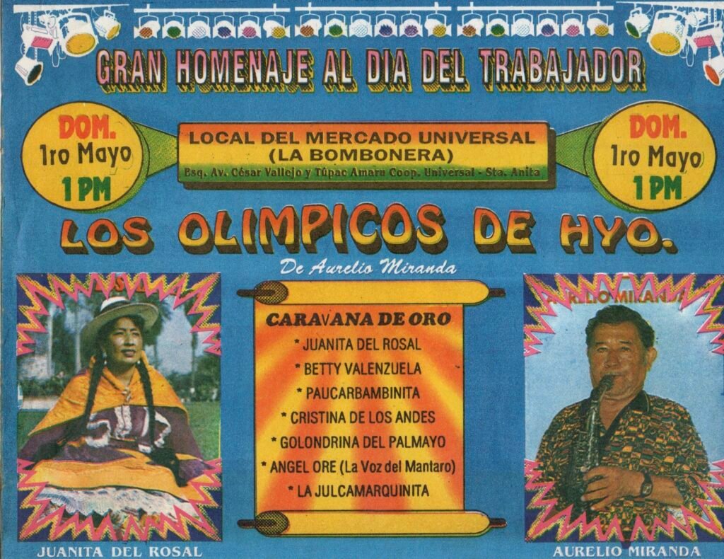 afiche juanita del rosal - aurelio miranda